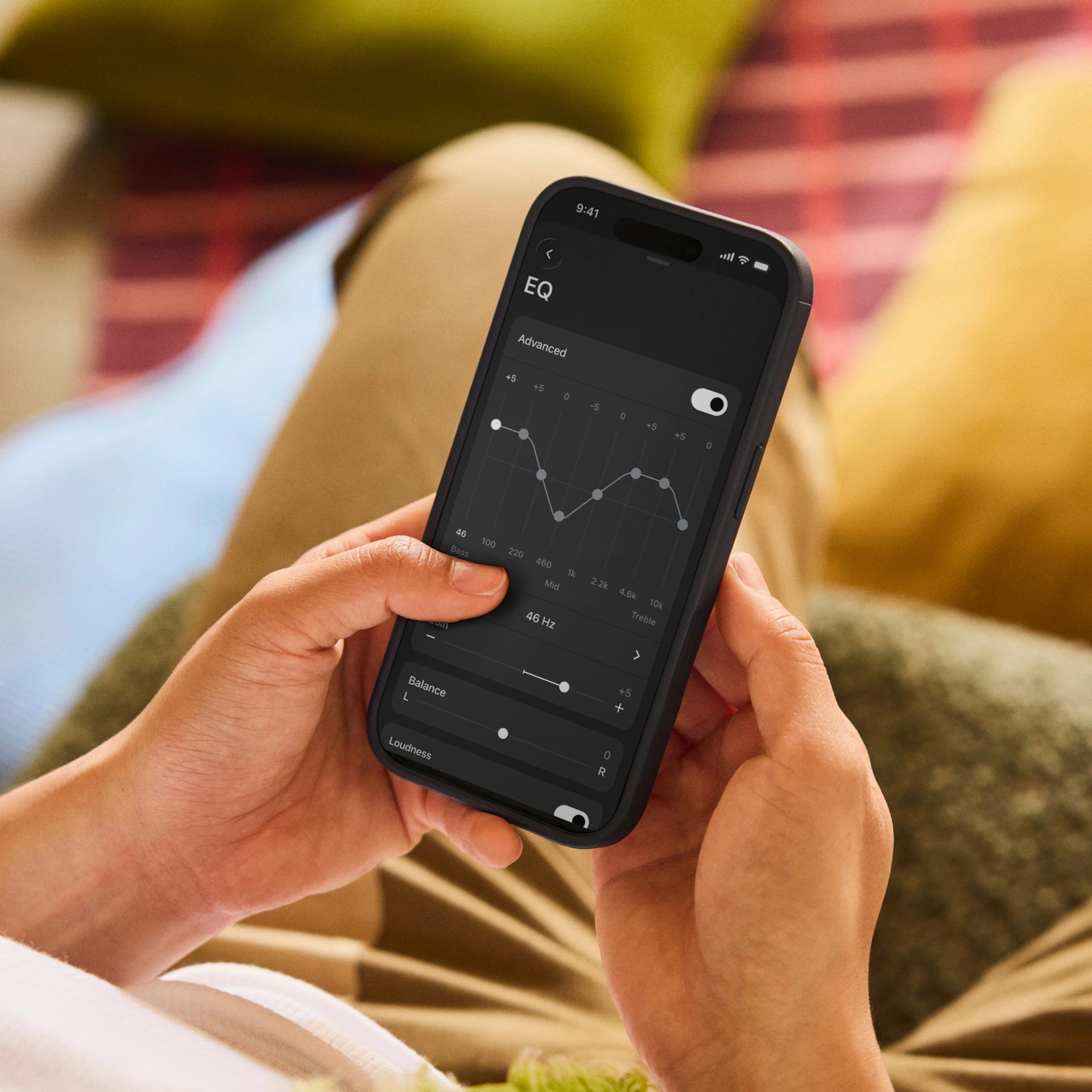 Настройка эквалайзера Sonos Ace Ultra