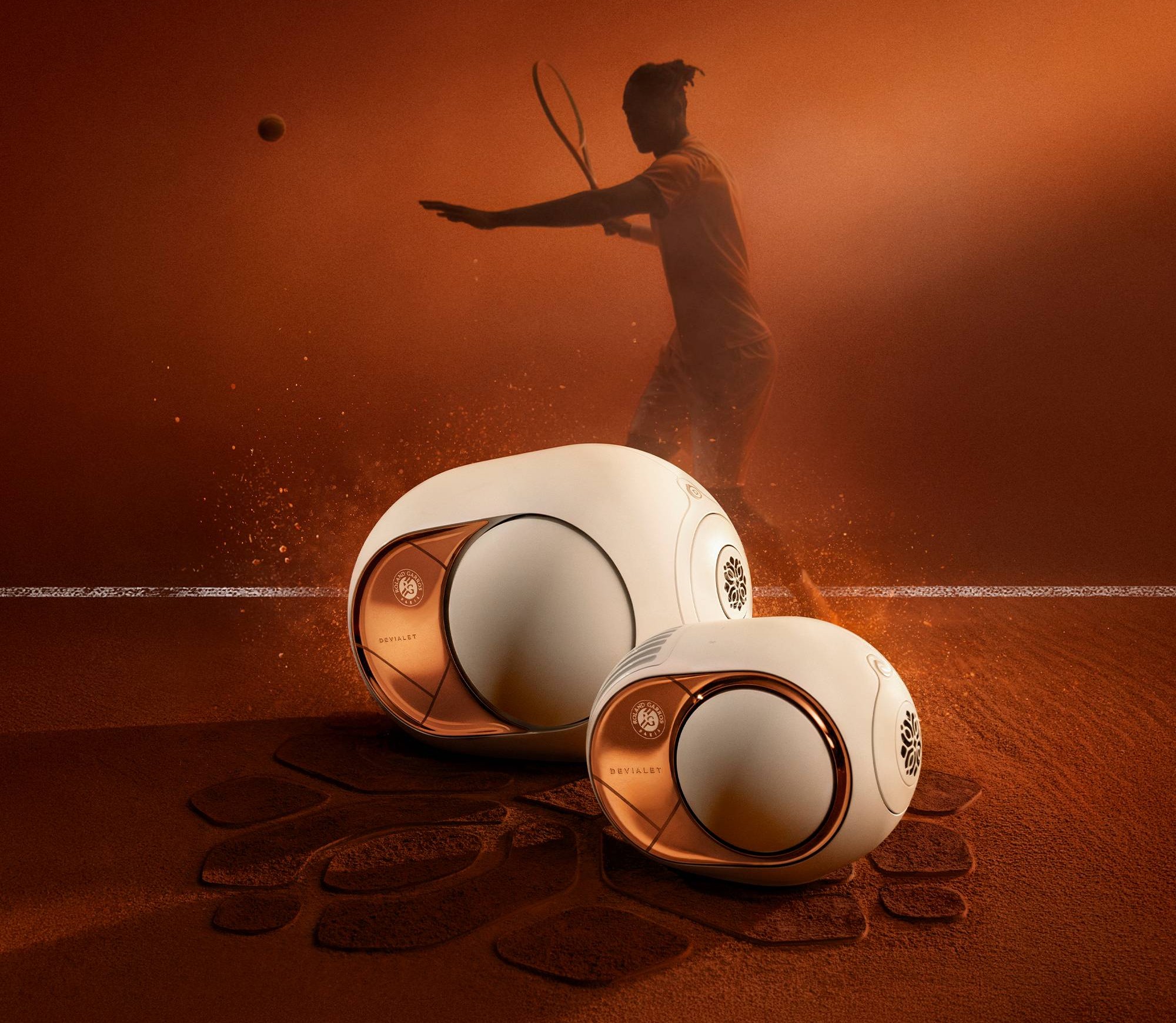 Devialet Phantom Ultimate Roland-Garros Edition &mdash; лимитированная акустика с теннисным дизайном