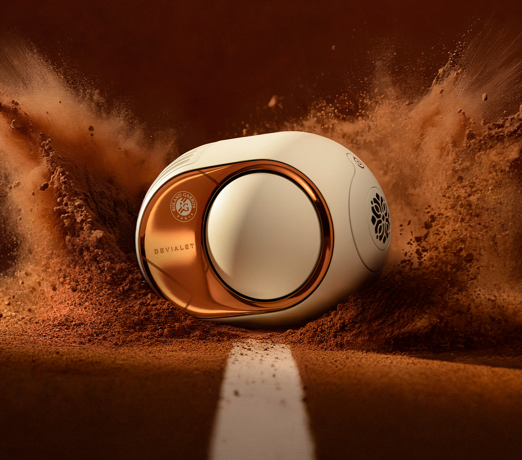 Devialet Phantom Ultimate Roland-Garros Edition &mdash; лимитированная акустика с теннисным дизайном