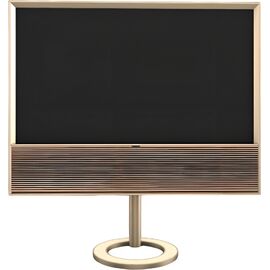 OLED-телевизор B&O BeoVision Contour 48, Цвет: Light Oak/Gold Tone, Вариант установки: Напольная подставка