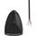 Плоский настольный всенаправленный микрофон Shure MX392 Microflex® Boundary Вывод кабеля снизу, Цвет: Black, Вывод кабеля: Выход снизу, Вариант установки: Настольное