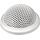 Низкопрофильный врезной конденсаторный микрофон Shure MX395W/O, 3 Pin Xlr, White, Цвет: White, Капсюль: Всенаправленный, Вариант установки: Настольное