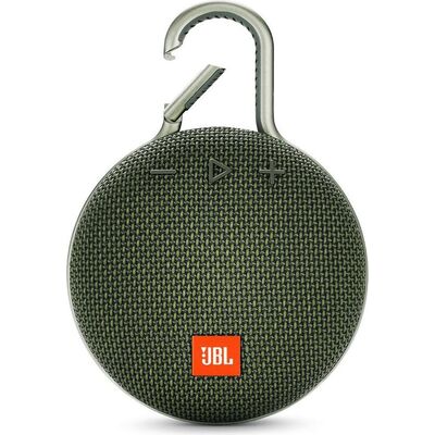 Портативная колонка JBL Clip 3, Цвет: Green