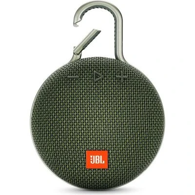 Портативная колонка JBL Clip 3, Цвет: Green
