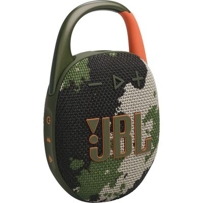 Портативная колонка JBL Clip 5, Цвет: Squad