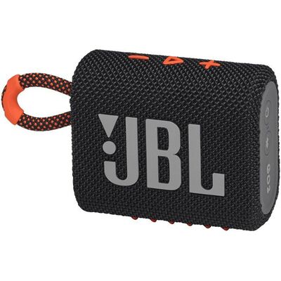 Портативная колонка JBL Go 3, Цвет: Black Orange