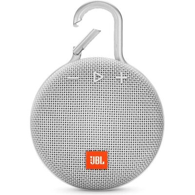 Портативная колонка JBL Clip 3, Цвет: White
