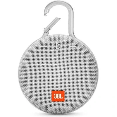 Портативная колонка JBL Clip 3, Цвет: White
