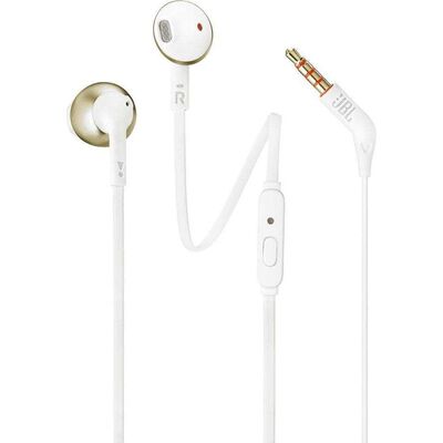 Наушники JBL T205, Цвет: Champagne Gold