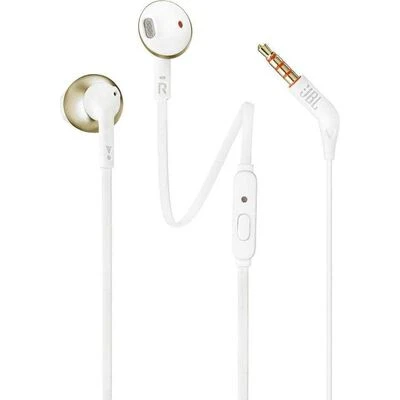 Наушники JBL T205, Цвет: Champagne Gold