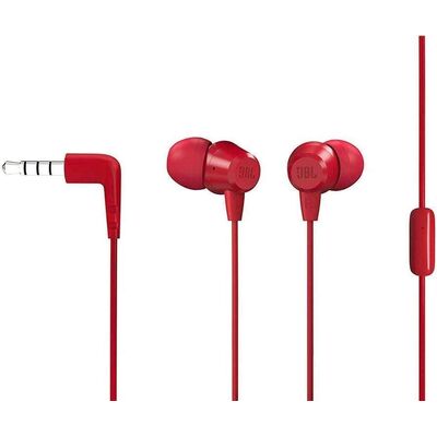Наушники JBL C50HI, Цвет: Red