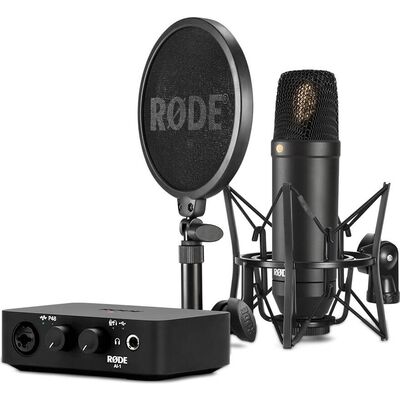 Полный студийный комплект RØDE NT1 и AI-1