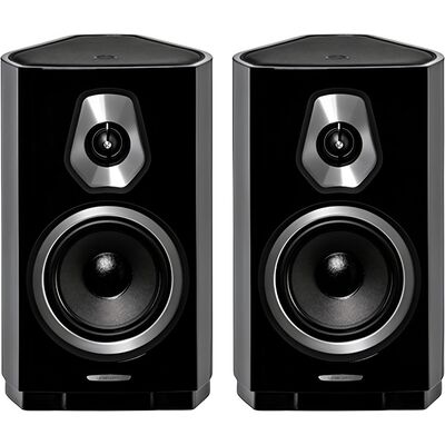 Полочная акустика Sonus Faber Sonetto II, Цвет: Black