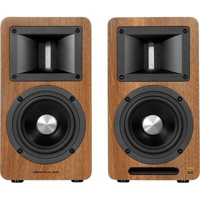 Полочная акустика Edifier AirPulse A80, Цвет: Walnut