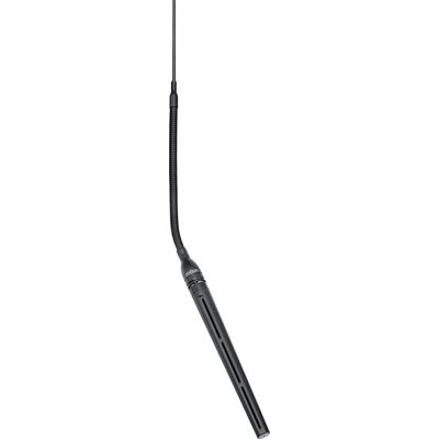 Миниатюрный театрально-хоровой микрофон Shure MX202BP/MS, Цвет: Black, Комплект: Предусилитель входит в комплект, Сменный картридж: Мс, Вид: Конденсаторный театрально-хоровой микрофон, минипушка, Разъем: Tqg (Ta4f, 4-Pin Mini)