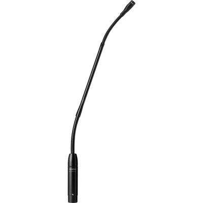 Микрофон Shure Microflex® MX412/C, Цвет: Black, Комплект: Предусилитель входит в комплект, Капсюль: Кардиоидный, Вывод кабеля: Снизу, Переключатель отключения звука: Нет, Индикатор статуса: Нет, Вариант установки: A412b