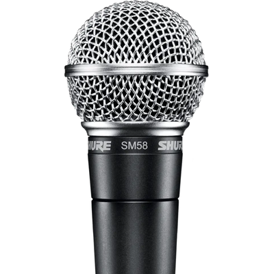 Вокальный микрофон Shure SM58®, Цвет: Grey, Комплект: Без кабеля, Переключатель отключения звука: Нет