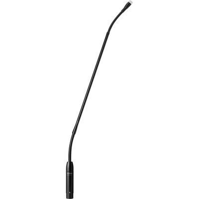 Микрофон Shure Microflex® MX418/N, Комплект: Предусилитель входит в комплект, Капсюль: Нет, Вывод кабеля: Снизу, Переключатель отключения звука: Нет, Индикатор статуса: Нет, Вариант установки: A412b