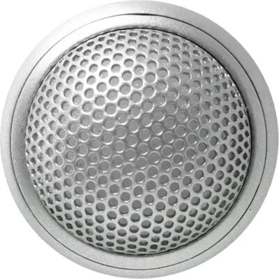 Низкопрофильный врезной конденсаторный микрофон Shure MX395AL/O, Цвет: Silver, Капсюль: Всенаправленный, Вариант установки: Настольное
