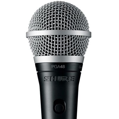 Вокальный микрофон Shure PGA48, Кабель: XLR-1/4