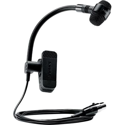 Инструментальный микрофон Shure PGA98H, Разъем: Tqg (Ta4f, 4-Pin Mini)