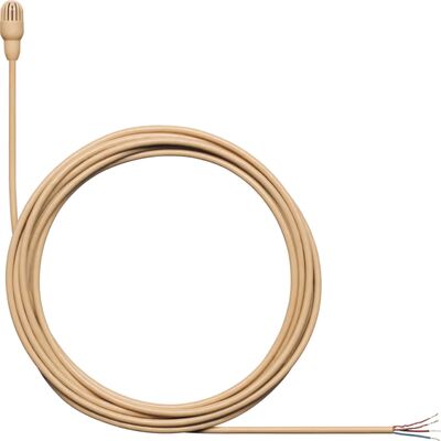 Петличный микрофон Shure TL47, Цвет: Tan, Разъем: Открытые концы кабеля