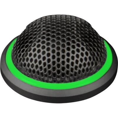 Низкопрофильный врезной конденсаторный микрофон с индикатором Shure MX395B/BI-LED, Цвет: Black, Вариант установки: Настольное