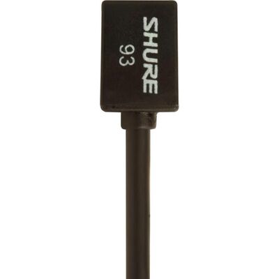Петличный микрофон Shure WL93, Цвет: Black, Кабель: 1,2 м