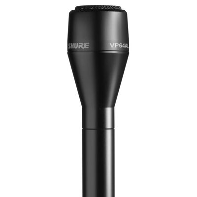 Микрофон Shure VP64AL, Цвет: Black, Длина рукоятки: 244 мм