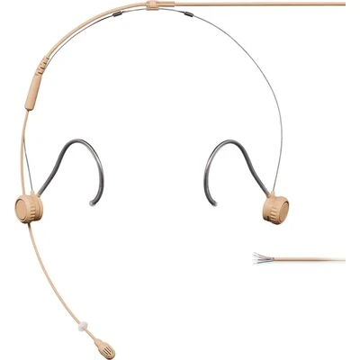 Головной микрофон Shure TH53, Цвет: Tan, Разъем: Открытые концы кабеля