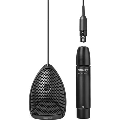 Плоский настольный суперкардиоидный микрофон Shure MX391