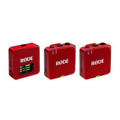 Беспроводной микрофон RØDE Wireless GO (Gen 3), Цвет: Red
