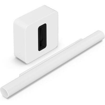 Развлекательный набор премиум-класса с Sonos Arc Ultra, Цвет: White