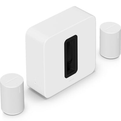 Комплект для домашнего кинотеатра премиум-класса Sonos, Цвет: White