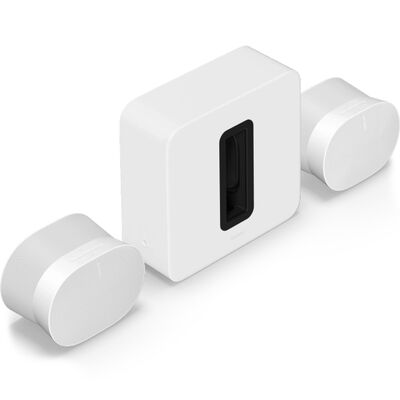 Комплект для домашнего кинотеатра Sonos Ultimate, Цвет: White