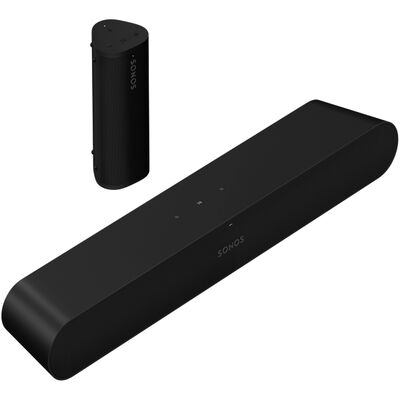 Комплект для 2 комнат с Sonos Ray, Цвет: Black