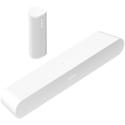 Комплект для 2 комнат с Sonos Ray, Цвет: White