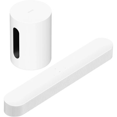Развлекательный набор с Sonos Beam, Цвет: White