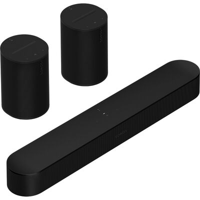 Комплект объемного звучания с Sonos Beam, Цвет: Black