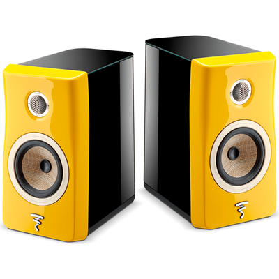Полочная акустика Focal Kanta N°1, Цвет: Solar Yellow - Black High Gloss