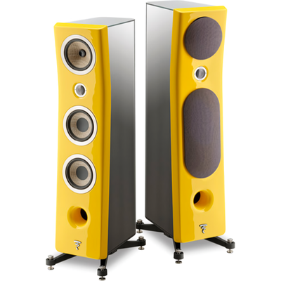 Напольная акустика Focal Kanta N°2, Цвет: Solar Yellow - Black High Gloss