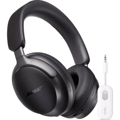 Комплект Bose QuietComfort Ultra + AirFly SE, Цвет: Black