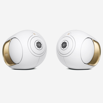 Колонка Devialet Phantom Ultimate 108 dB, Цвет: Gold Leaf, Комплект: Stereo