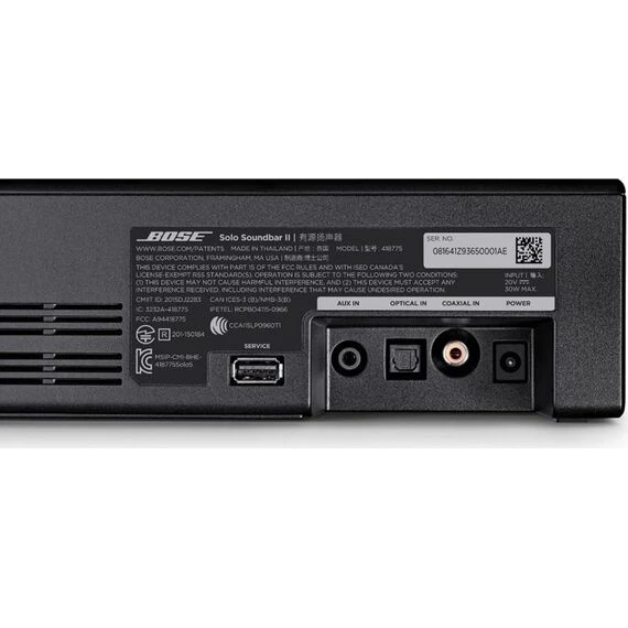 Звуковая панель Bose Solo TV II, изображение 6