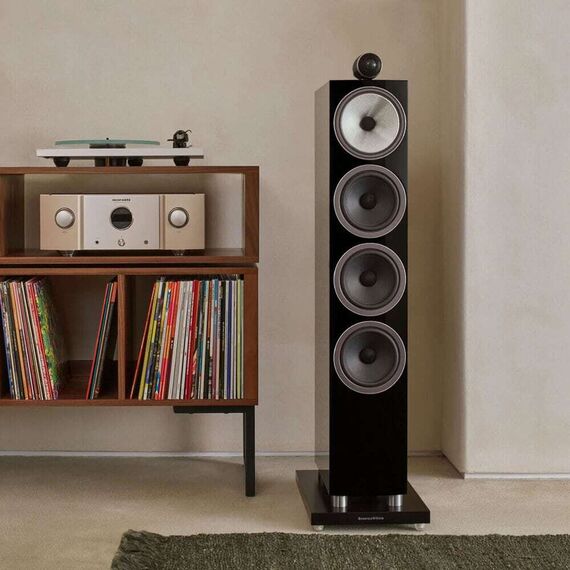Напольная акустика Bowers & Wilkins 702 S3 Satin Gloss Black, Цвет: Gloss Black, изображение 4