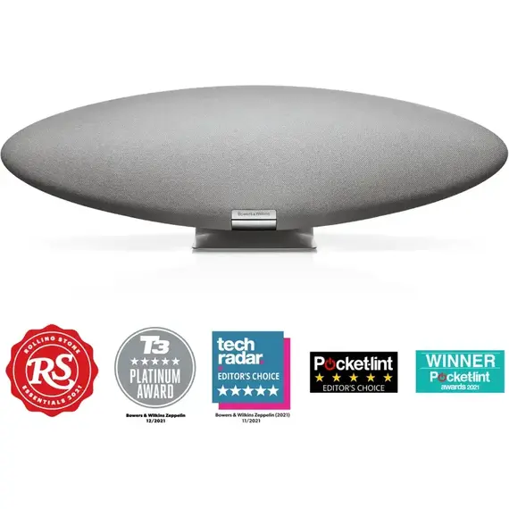 Колонка Bowers & Wilkins Zeppelin Pearl Gray, Цвет: Pearl Gray