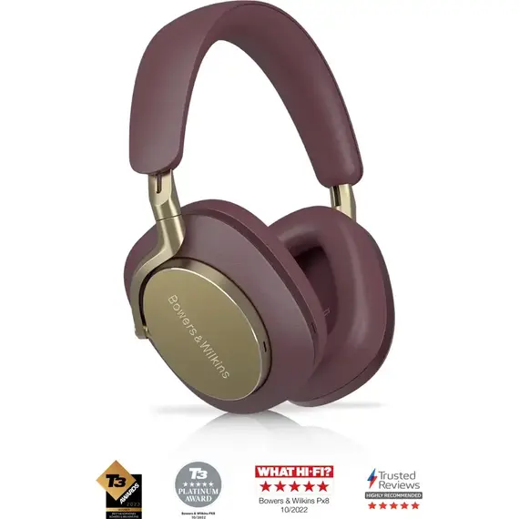 Наушники Bowers & Wilkins Px8 Burgundy, Цвет: Burgundy