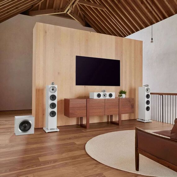 апольная акустика Bowers & Wilkins 702 S3 Satin White, Цвет: Satin White, изображение 6