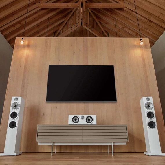 Напольная акустика Bowers & Wilkins 704 S3 Satin White, Цвет: Satin White, изображение 5