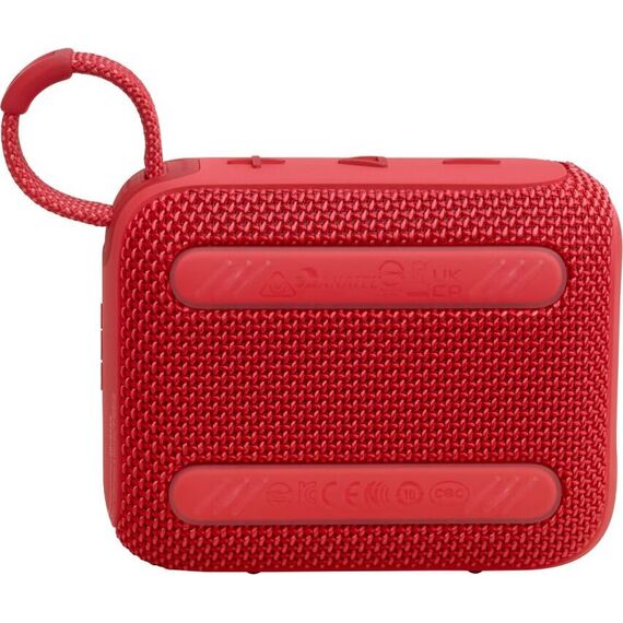 Портативная колонка JBL Go 4 Red, Цвет: Red, изображение 3